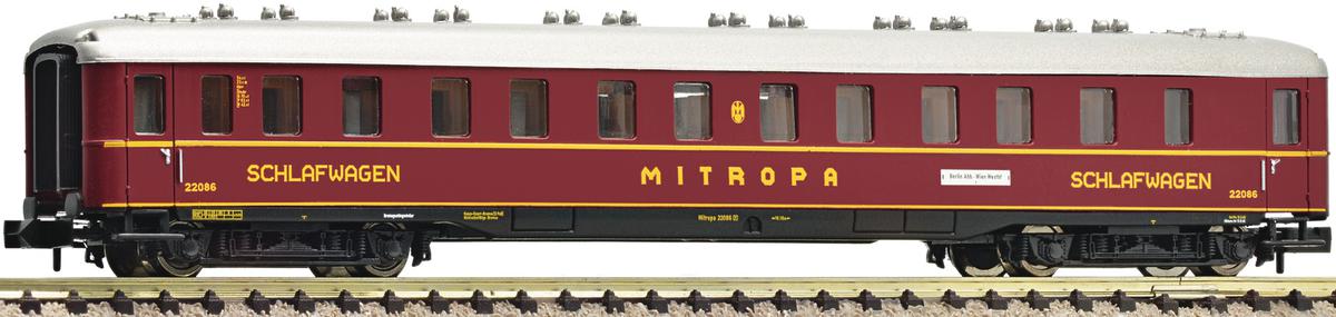 Sleeping car for express trains type WL4ü-39, MITROPA