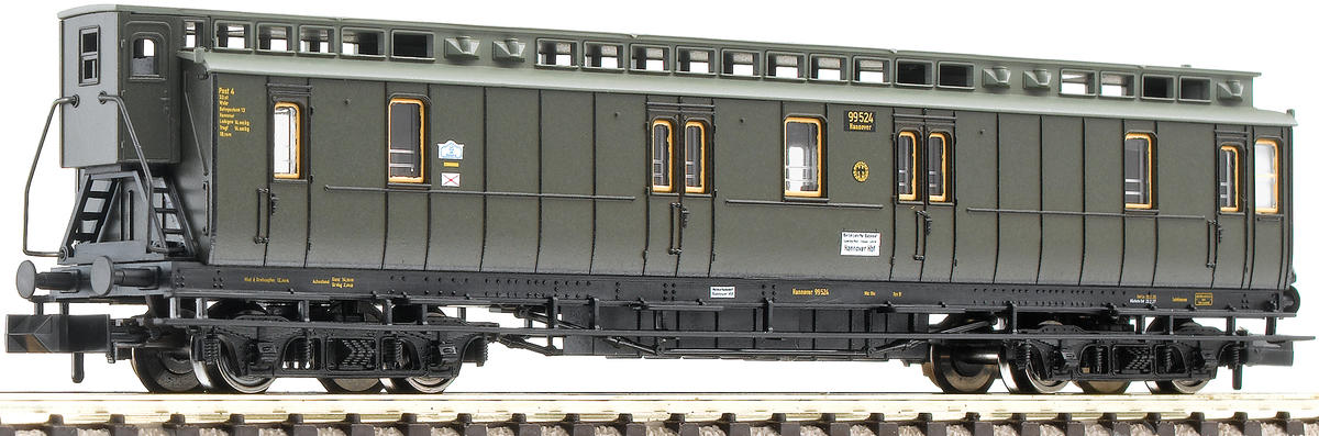 Post coach, class Post 4-b/17, of the DRG