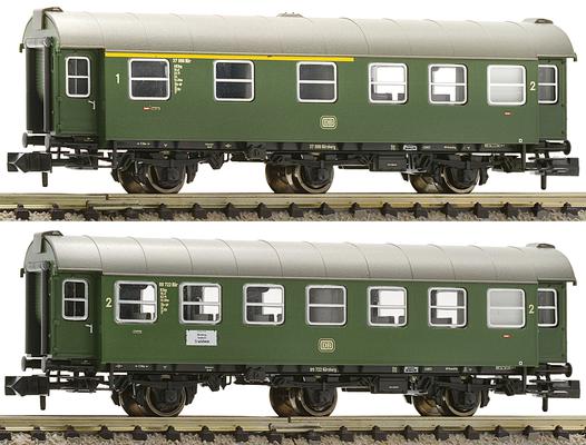 2 pc. set 2nd class conversion car and 1st/2nd class conversion car, DB
