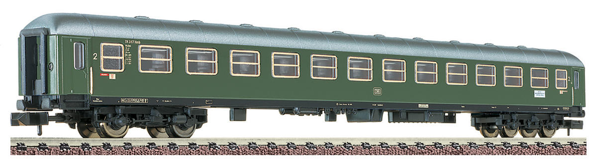 2nd class express coach, type B4üm, of the DB.
