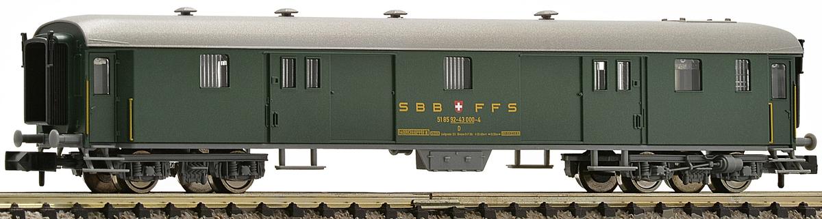 Luggage car type D, SBB