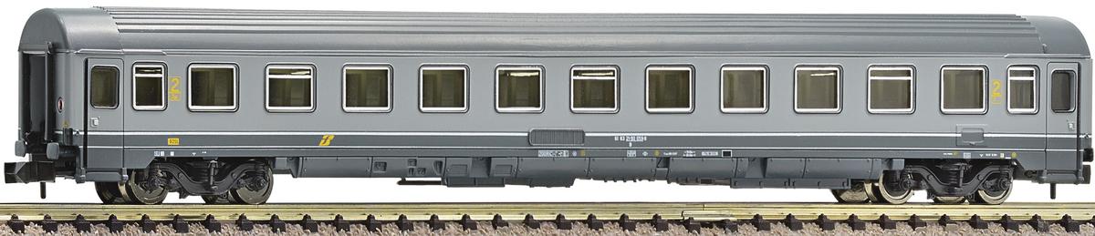 2nd class Eurofima wagon of the FS in grey livery