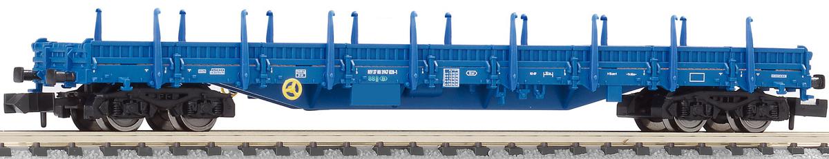 Flachwagen mit Seitenborden Bauart Res, SNCB